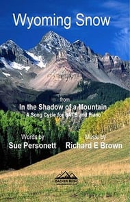 Wyoming Snow SATB choral sheet music cover Thumbnail